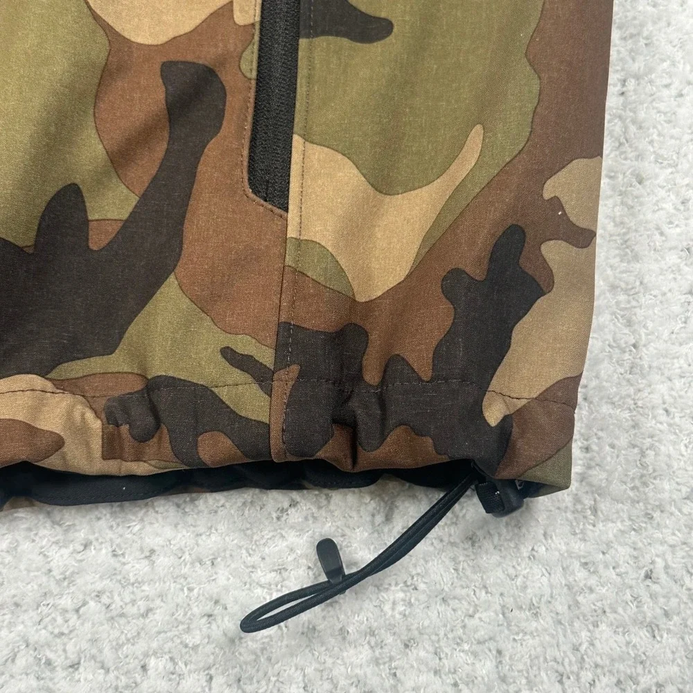 Polo Ralph Lauren Mens Camo Softshell Fleece Lined Jacket Full Zip Large Altered